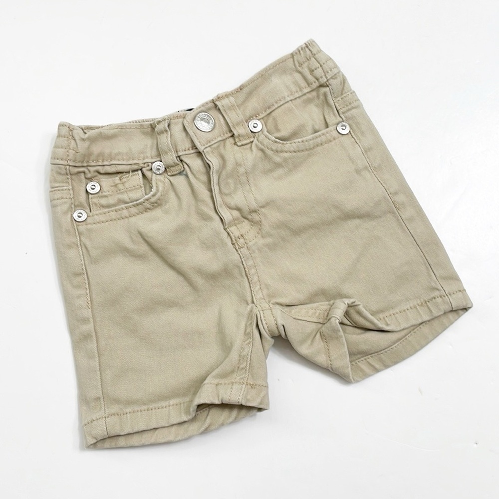 7 For All Mankind baby boys tan shorts